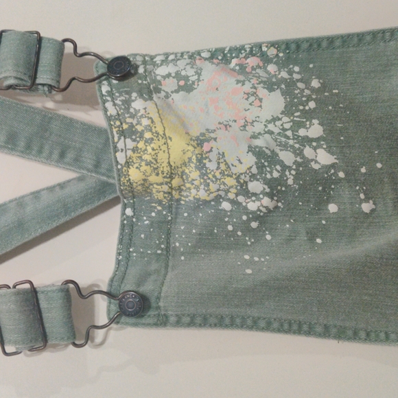 Girls denim short jumper - Picture 3 of 5